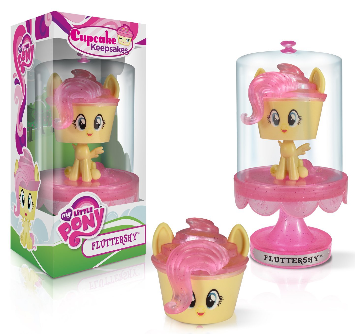 My Little Pony Fluttershy Cupcake Keepsake Figure