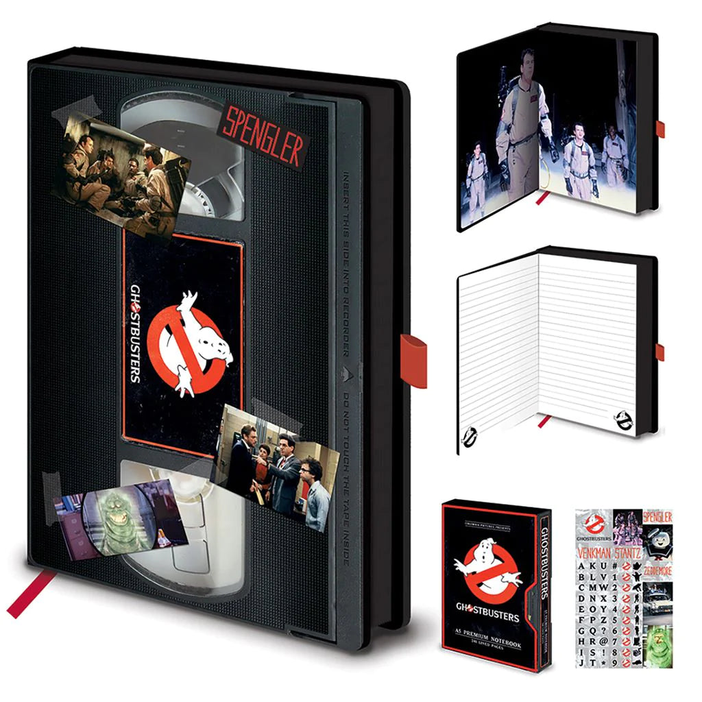 Ghostbusters VHS A5 Premium Note Book