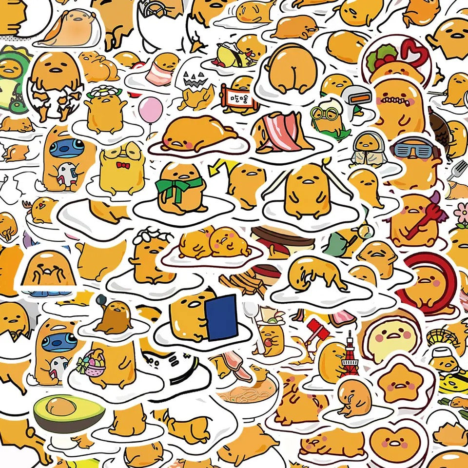 Sanrio Gudetama Waterproof Sticker