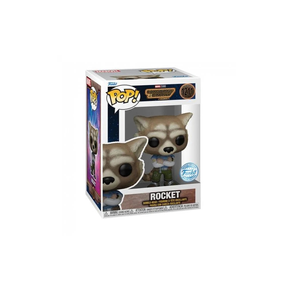 Guardians of the Galaxy Volume 3 1211 Rocket Funko Pop! Vinyl Figure