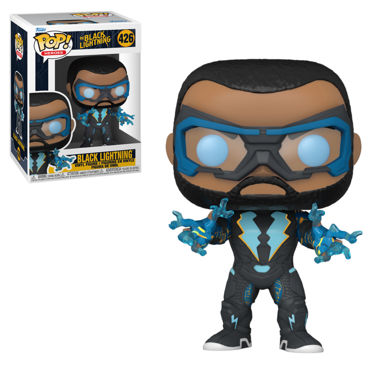 Black Lightning 426 Black Lightning Funko Pop! Vinyl Figure