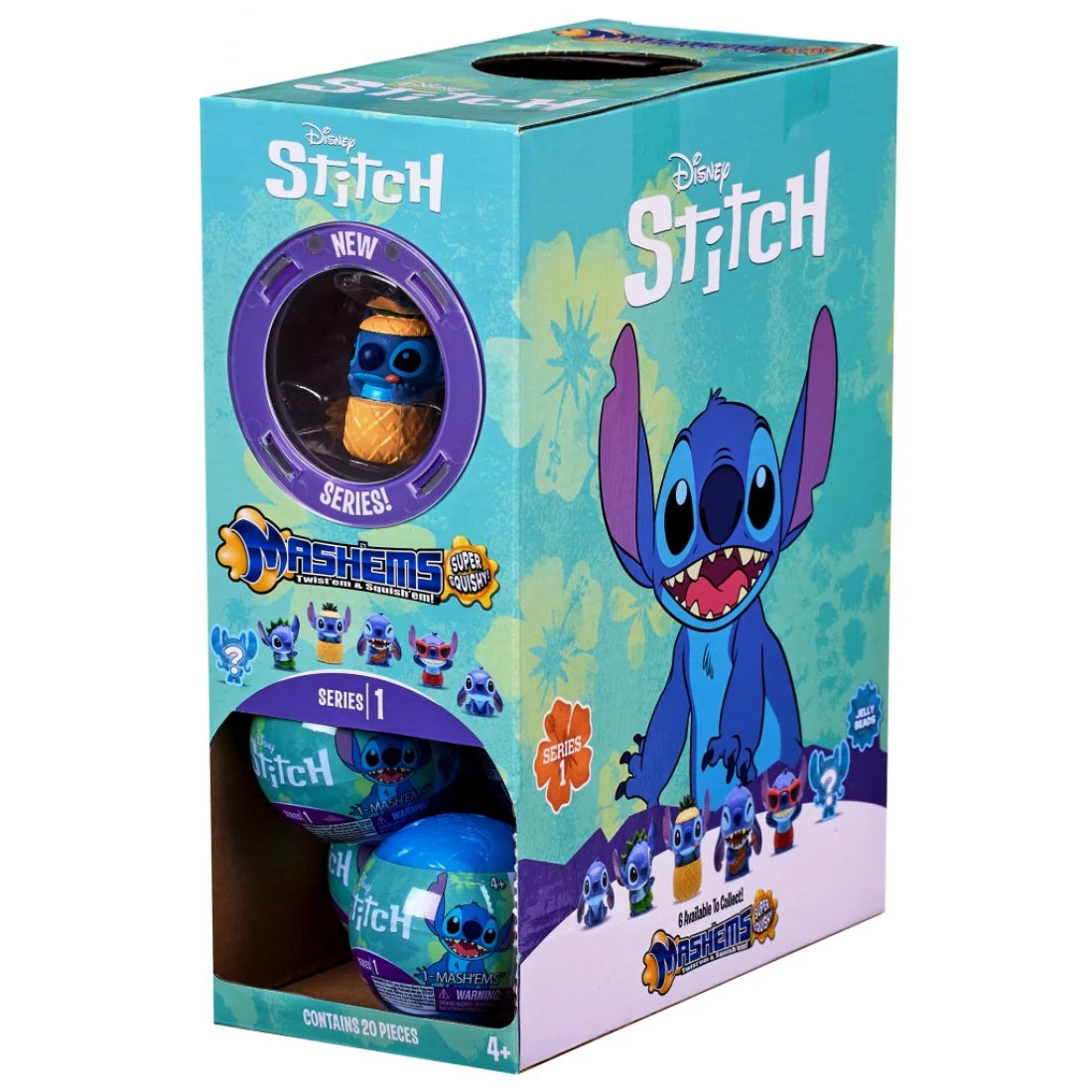 Stitch Mashems Squishy Figure Series 1 Blind Capsule