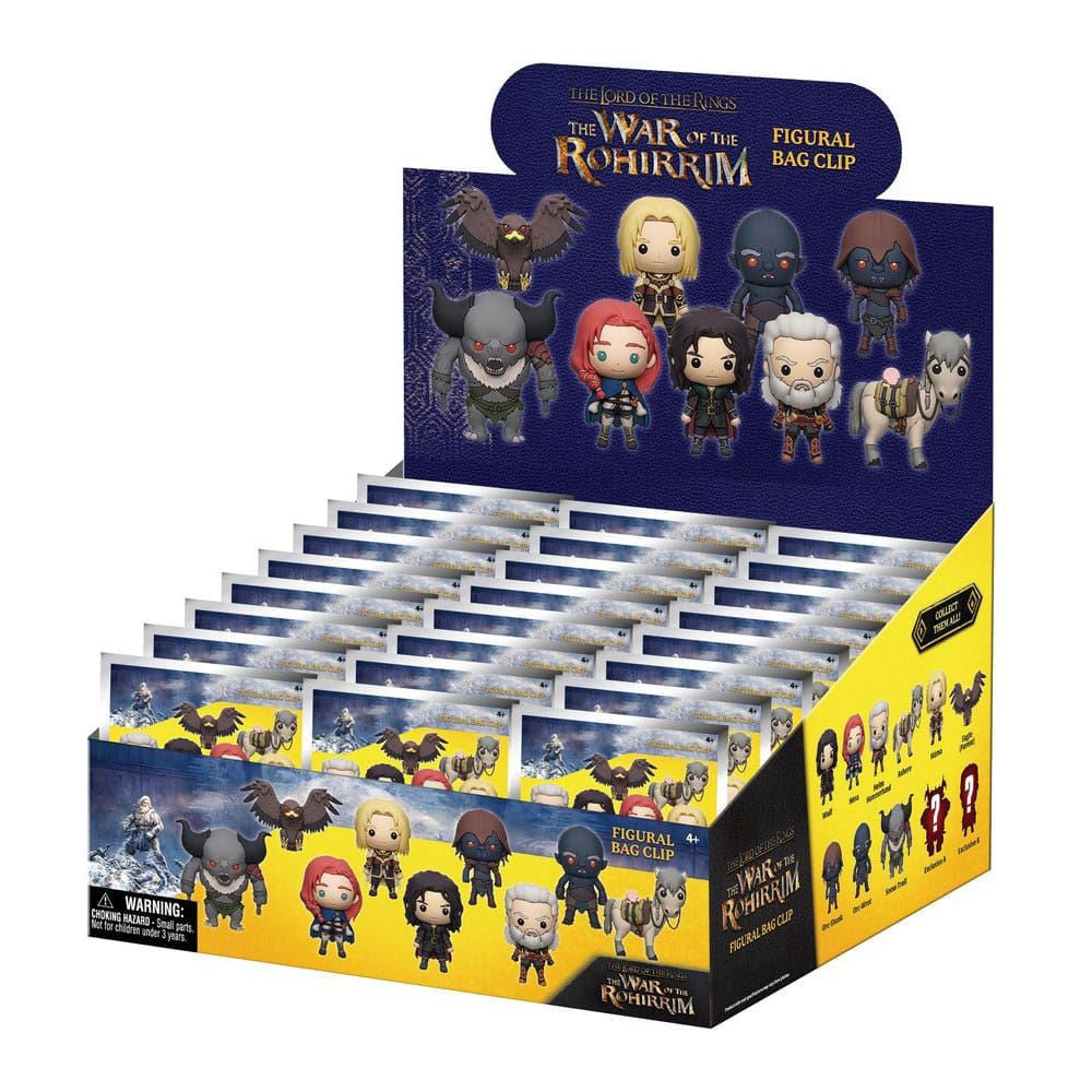 The Lord of the Rings: The War of the Rohirrim 3D Foam Bag Clip Blind Bag