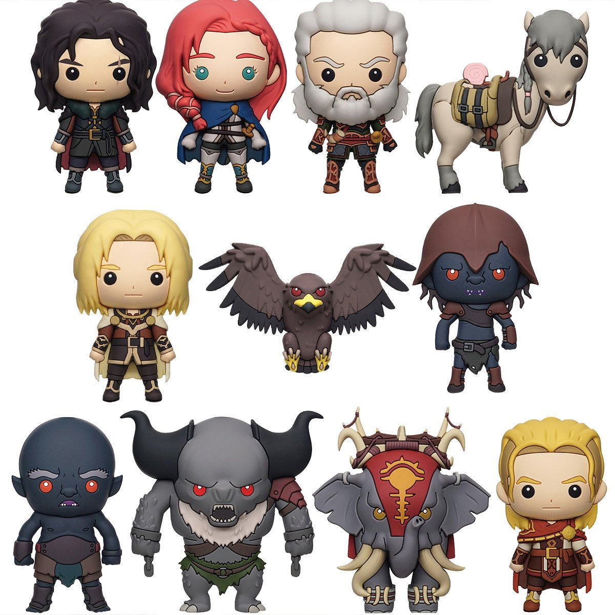 The Lord of the Rings: The War of the Rohirrim 3D Foam Bag Clip Blind Bag