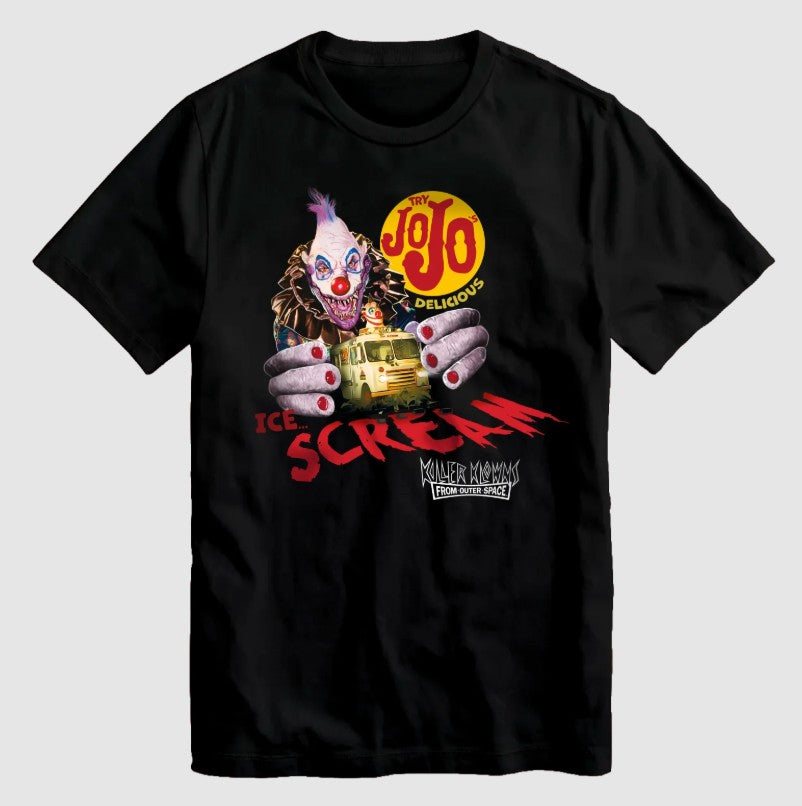 Killer Klowns from Outer Space JoJo’s Delicious Ice Scream T-Shirt