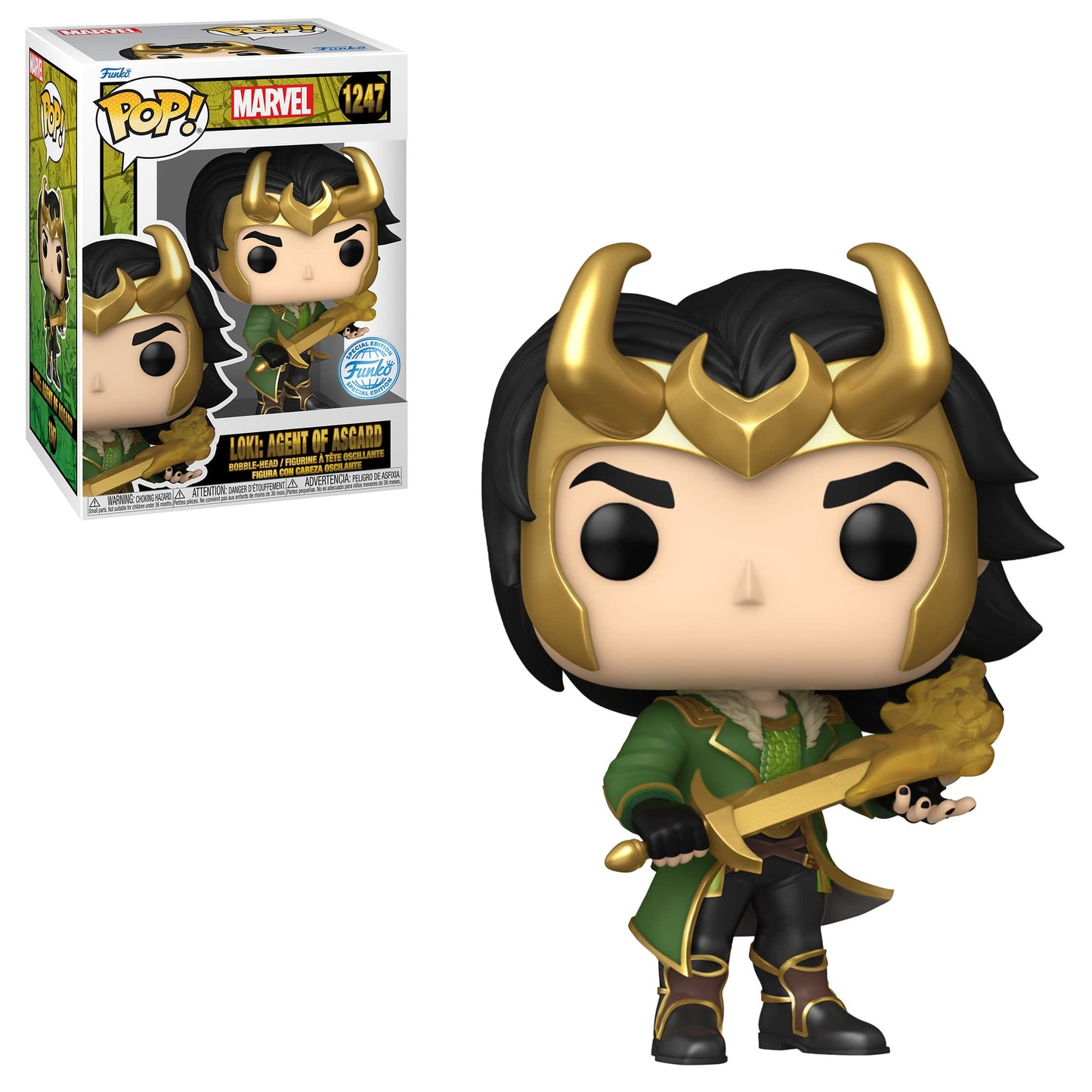 Marvel 1247 Loki: Agent of Asgard Funko Pop! Vinyl Figure