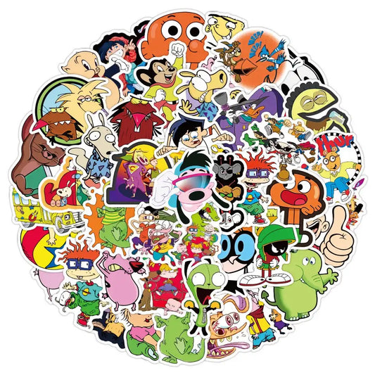 Retro Cartoon Sticker
