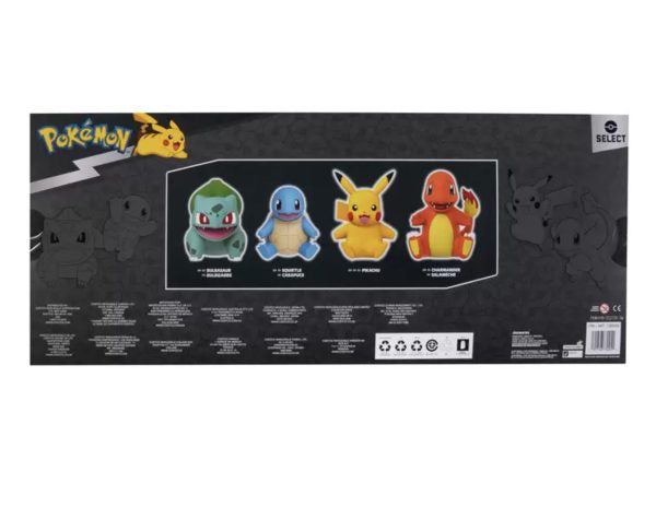 Pokémon Starters XL Vinyl Figure 4-Pack