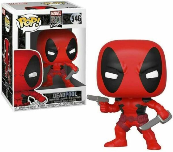 Marvel 80 Years 546 Deadpool Funko Pop! Vinyl Figure