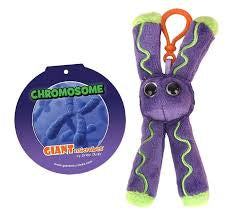 Chromosome Giant Microbes Plush Keychain