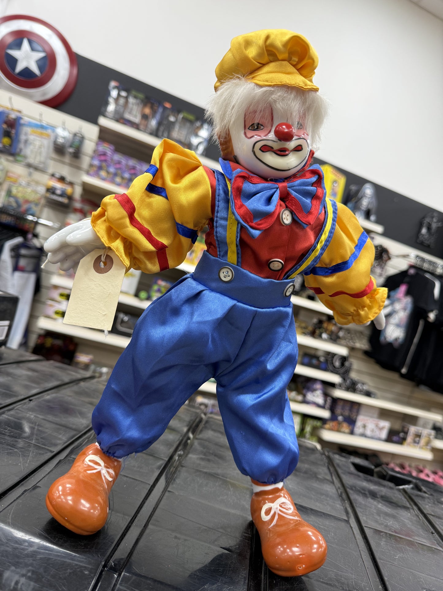Chuckles the Clown Porcelain Doll