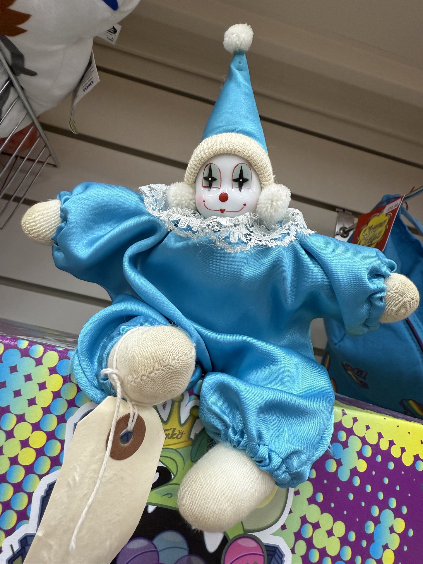 Tiny the Clown Porcelain Doll