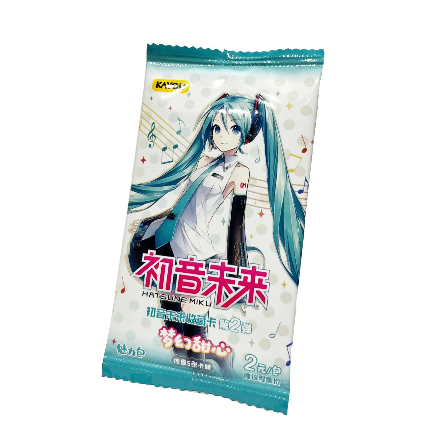 Hatsune Miku Tier 2 Collectors Card Booster Pack