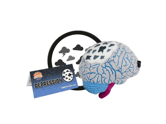 Depression Brain Giant Microbes Plush