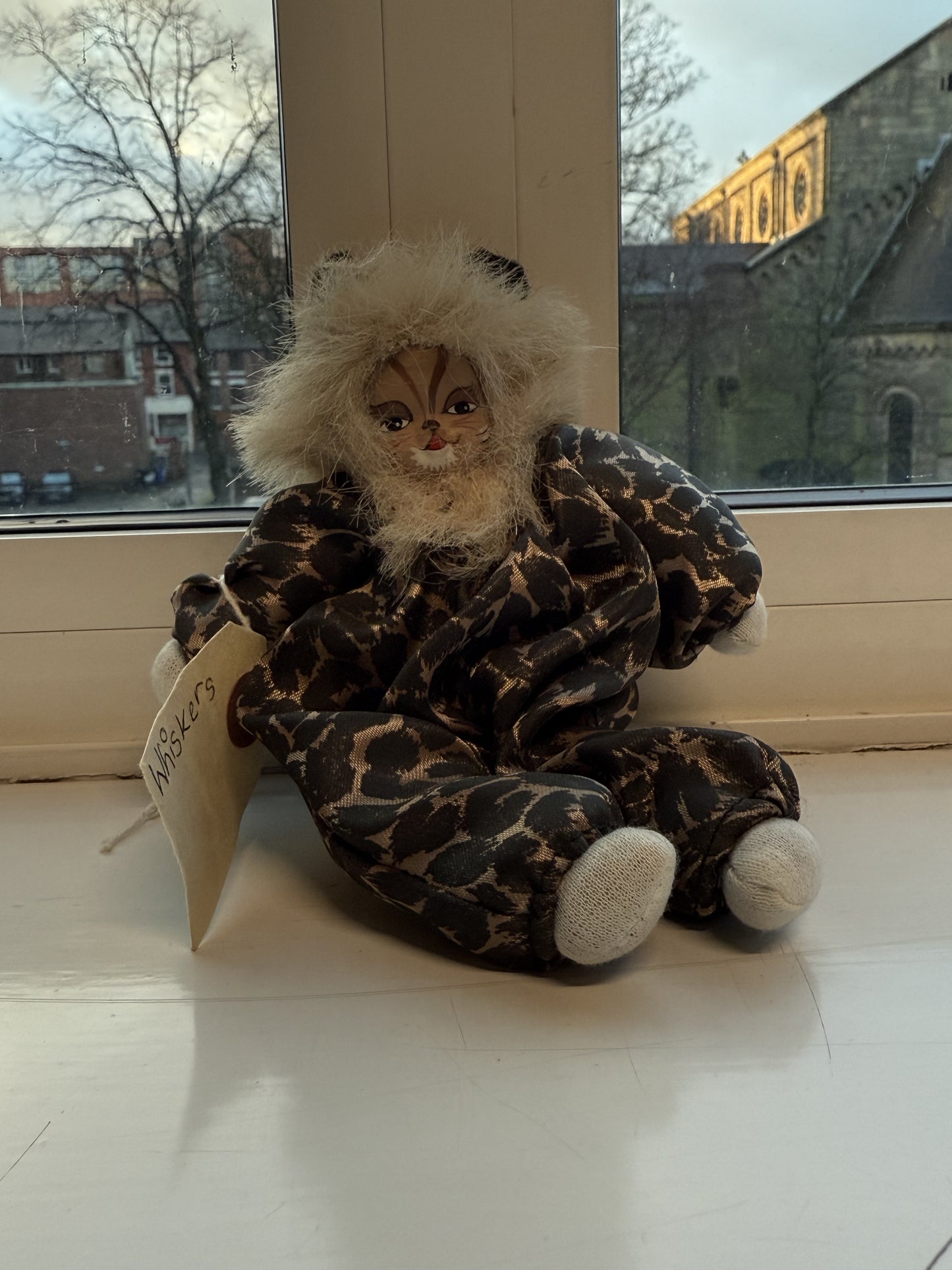 Whiskers the Clown Porcelain Doll