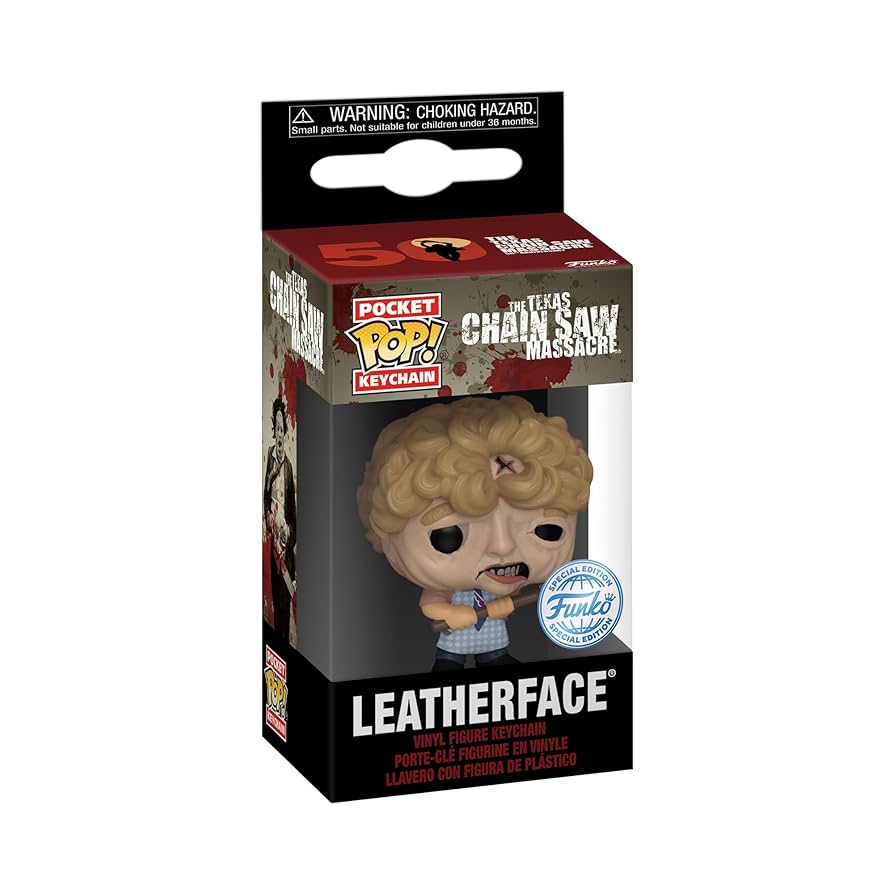 The Texas Chainsaw Massacre Leatherface Funko Pop! Pocket Keychain