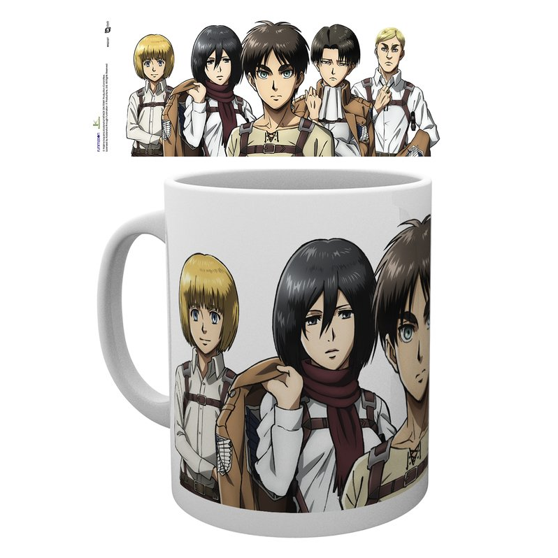 Attack on Titan 300ml Mug - Season 2 Lineup