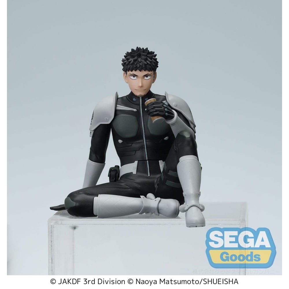 Kaiju No. 8 PM Perching PVC Statue Kafka Hibino Break Time 15cm