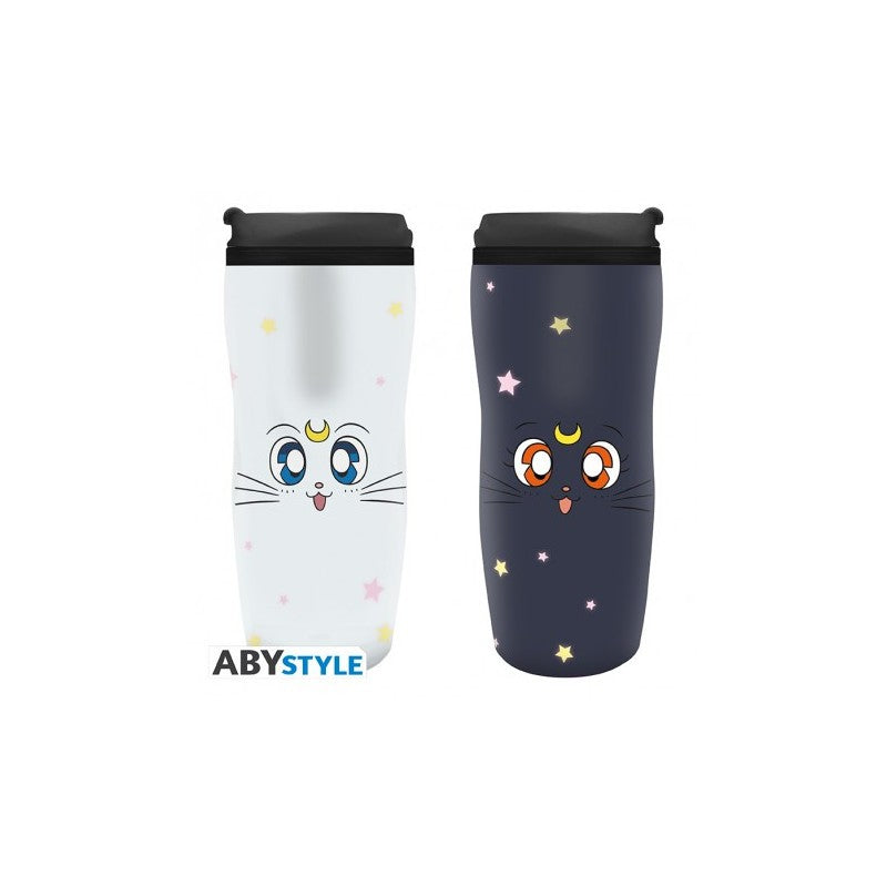 Sailor Moon Luna & Artemis Travel Mug