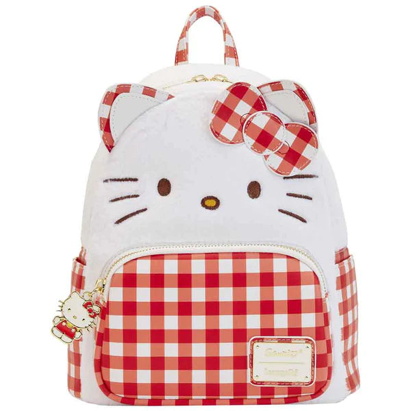 Sanrio Hello Kitty by Loungefly Gingham Cosplay Mini Backpack