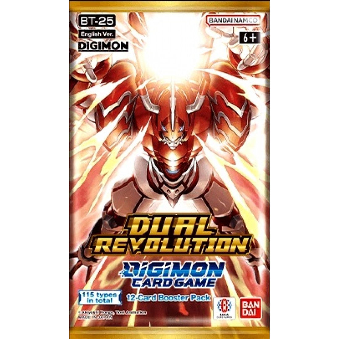 Digimon Card Game Dual Revolution (BT25) Booster Pack (Copy)