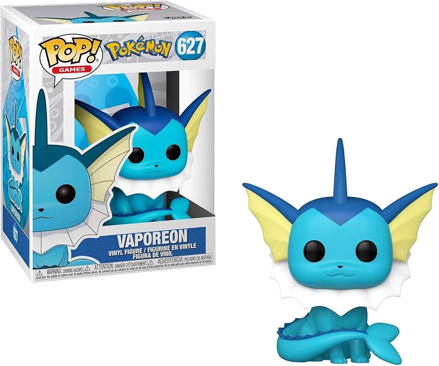 Pokémon 627 Vaporeon Funko Pop! Vinyl Figure