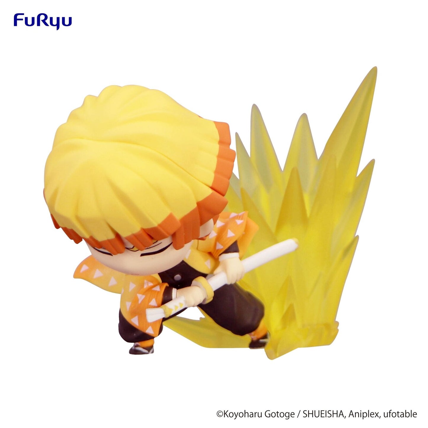 Demon Slayer Agatsuma Zenitsu Kimetsu no Yaiba Hold Figure