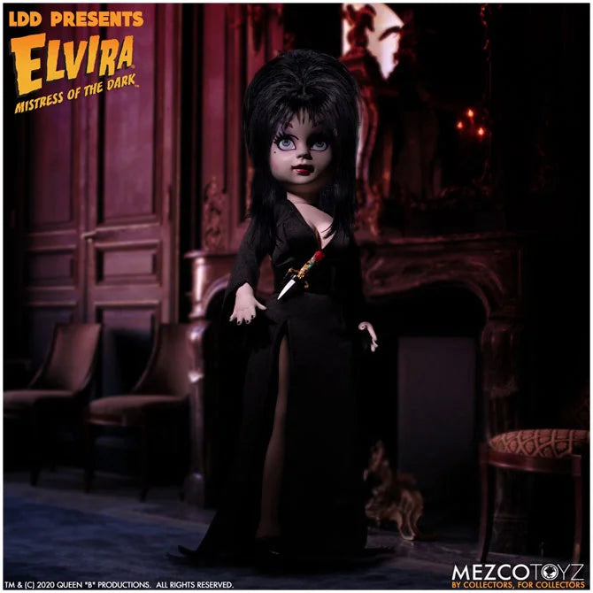 Elvira Mistress of the Dark Living Dead Doll