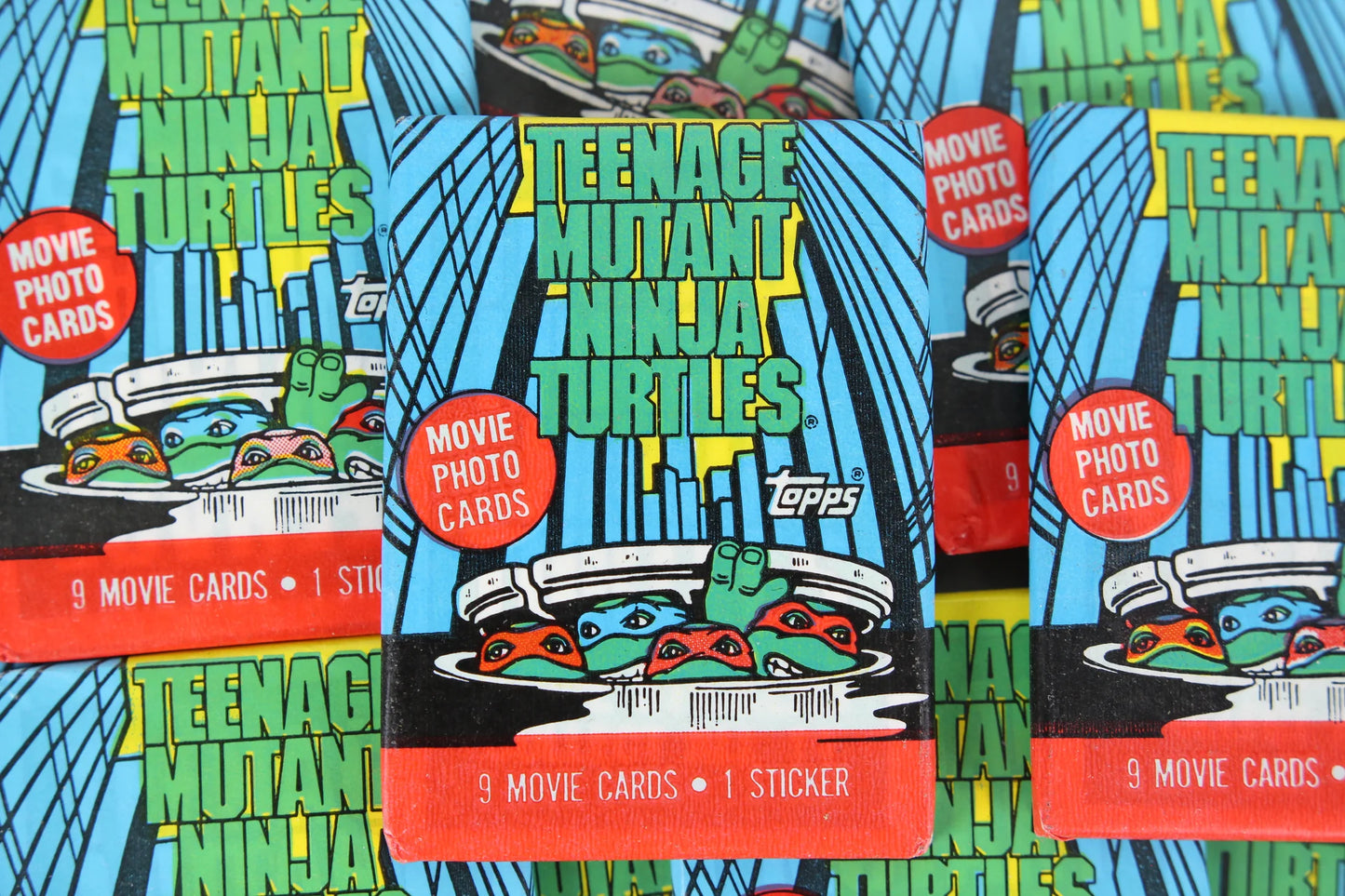 Teenage Mutant Ninja Turtles 1990 Movie Trading Cards