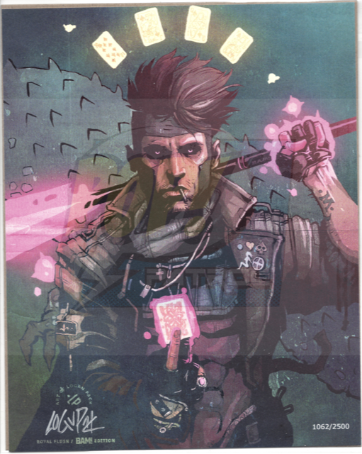 Gambit Print by Logan Pack