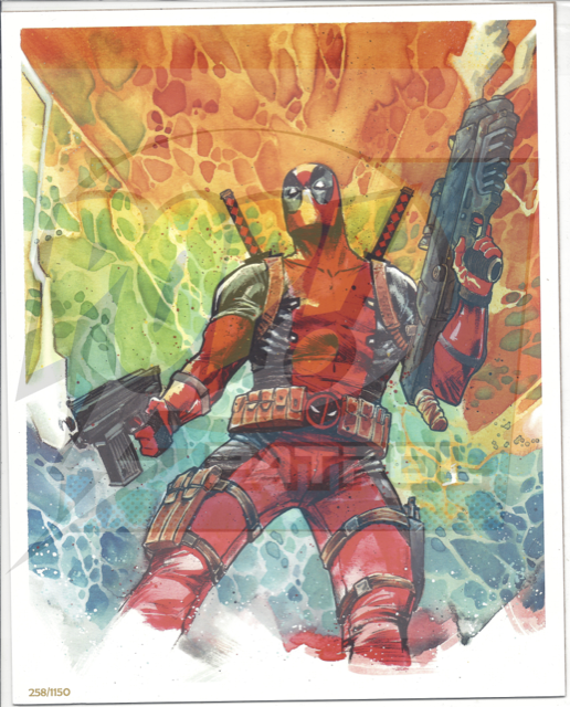 Deadpool Print by Joey Lee Cabral