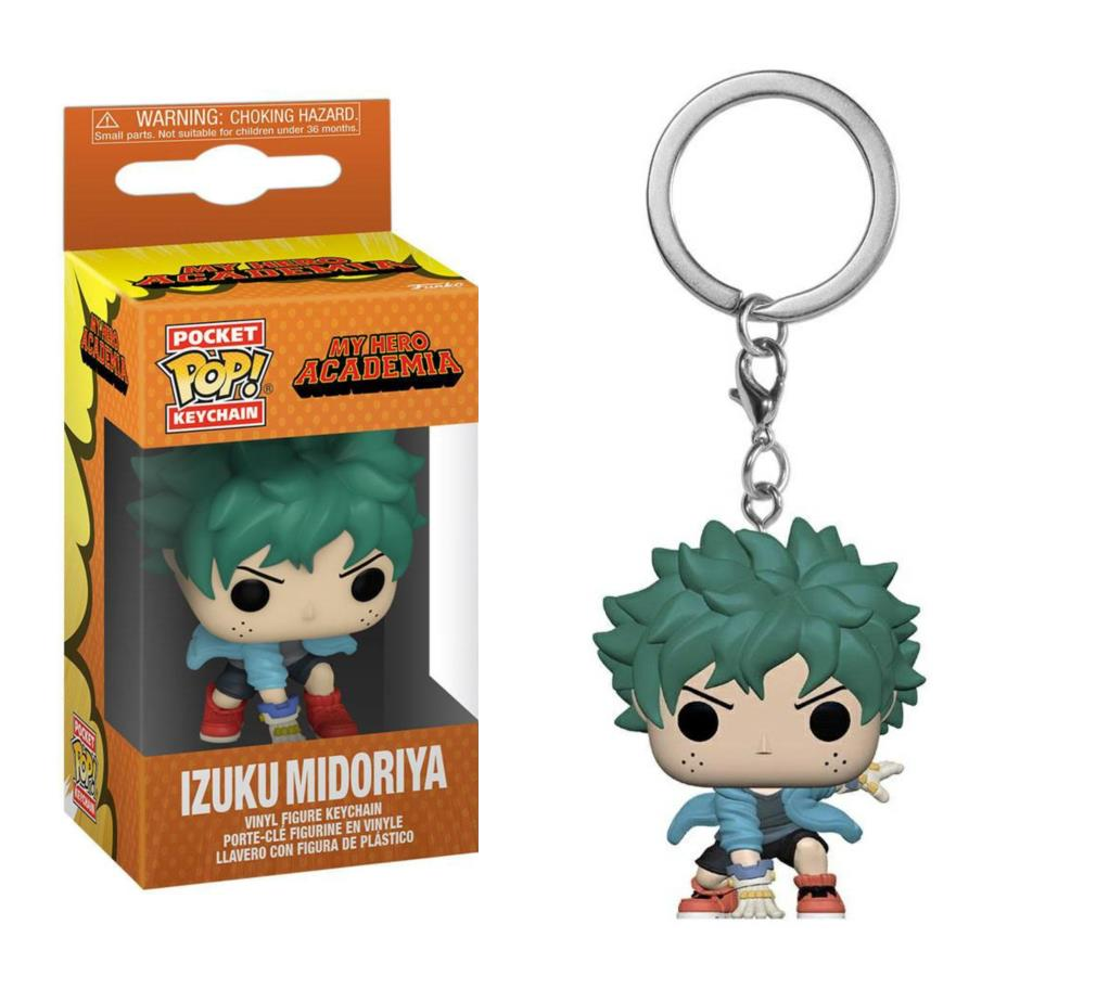 My Hero Academia Izuku Midoriya Funko Pop! Pocket Keychain