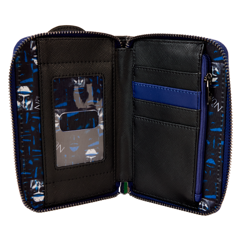 The Nun Cosplay Glow Zip Around Wallet by Loungefly