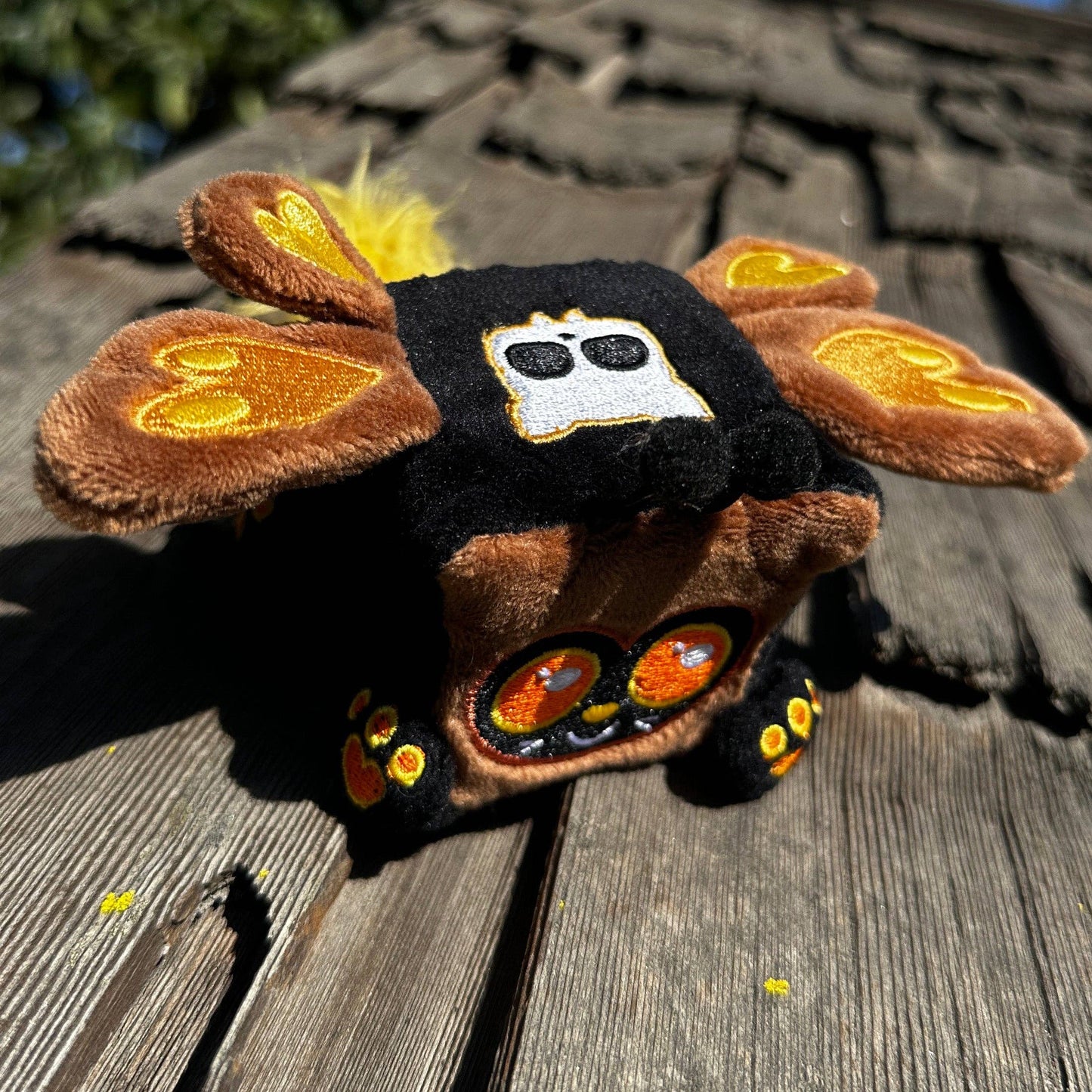 Deathshead Moth Baby SquaredyCats Mini Plush