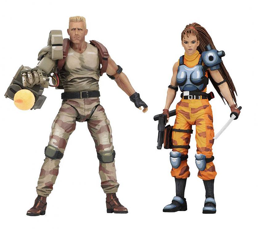 Alien vs Predator Dutch and Linn Arcade Game Ultimate Figures