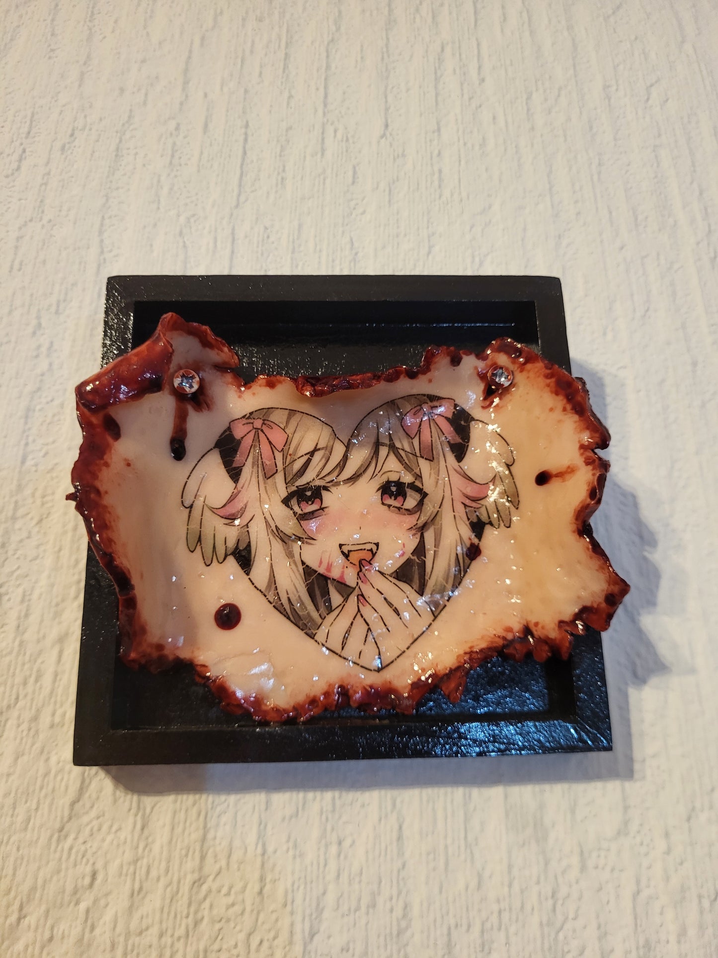 Cute Anime Girl Tattoo Removal Frame