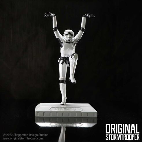 Original Stormtrooper Crane Kick Statue
