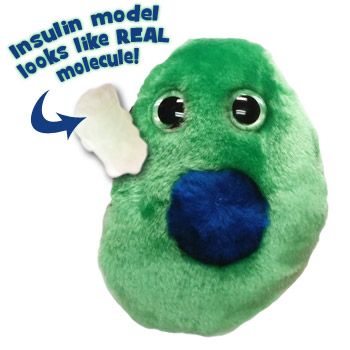 Diabetes Beta Cell - Insulin (Beta cells) Giant Microbes Plush