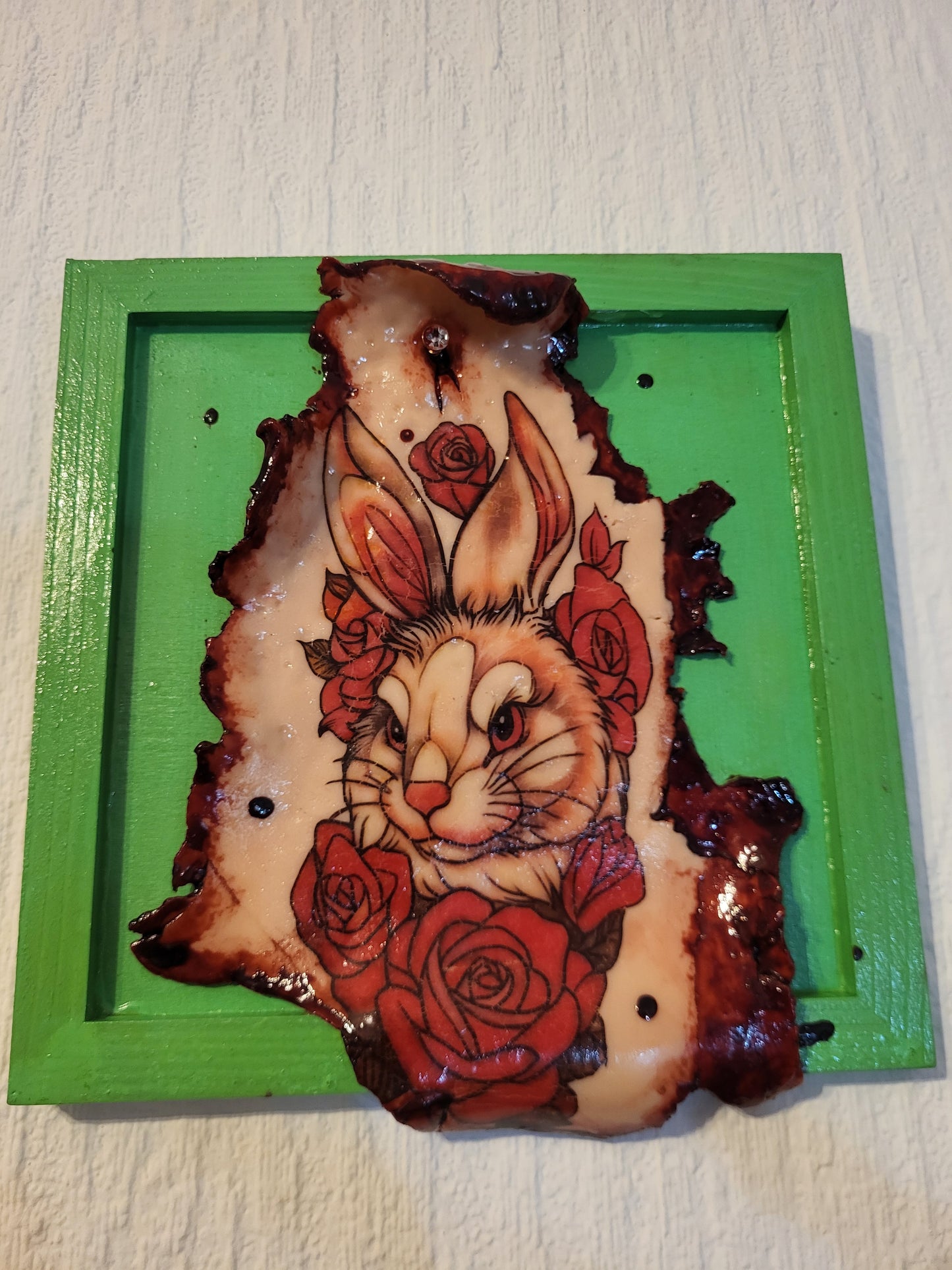 Bunny Rose Tattoo Removal Frame