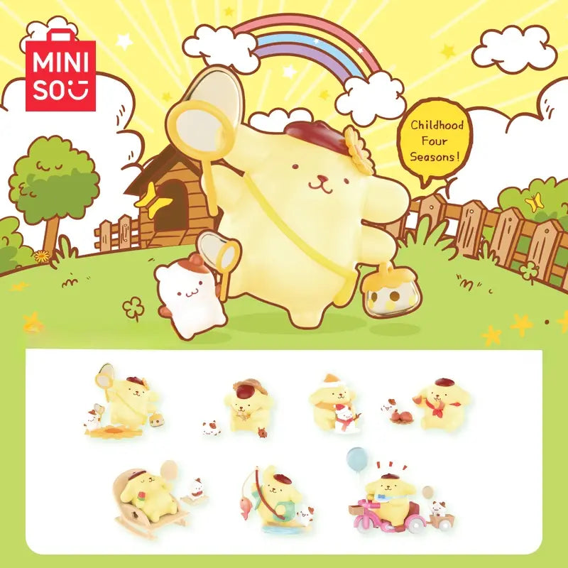 MINISO Pompompurin Childhood Four Seasons Blind Box
