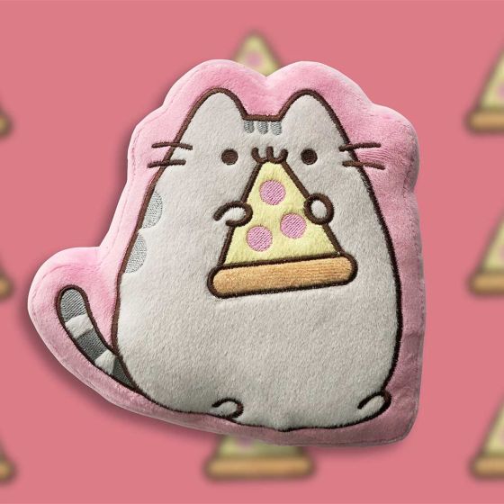 Pusheen Pizza Cushion
