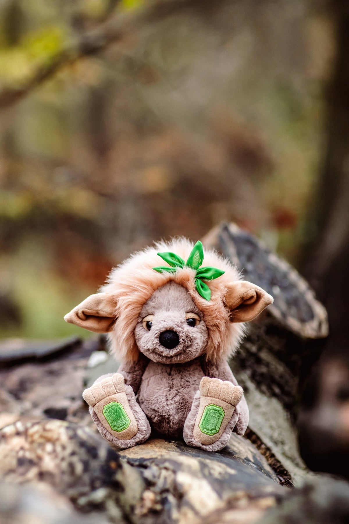 Emerald Lou Soft Plush Toy Teddy Bear Troll