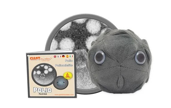 Polio (Poliovirus) Giant Microbes Plush