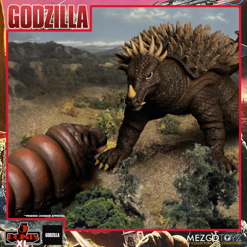 Godzilla Destroy All Monsters Round One 5 Points XL Boxed Figure Set