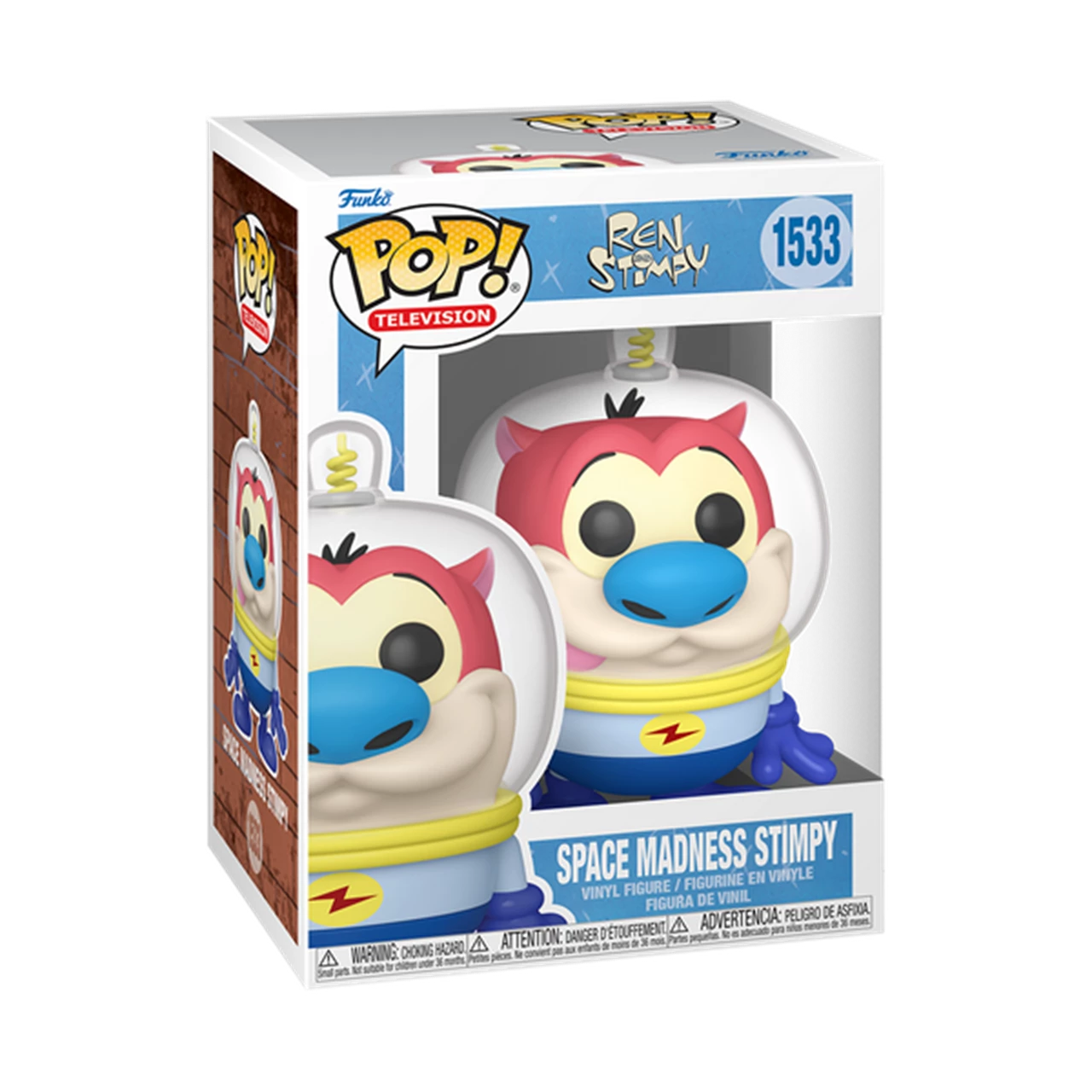 Funko Pop! Ren & Stimpy 1533 Space Madness Stimpy Vinyl Figure