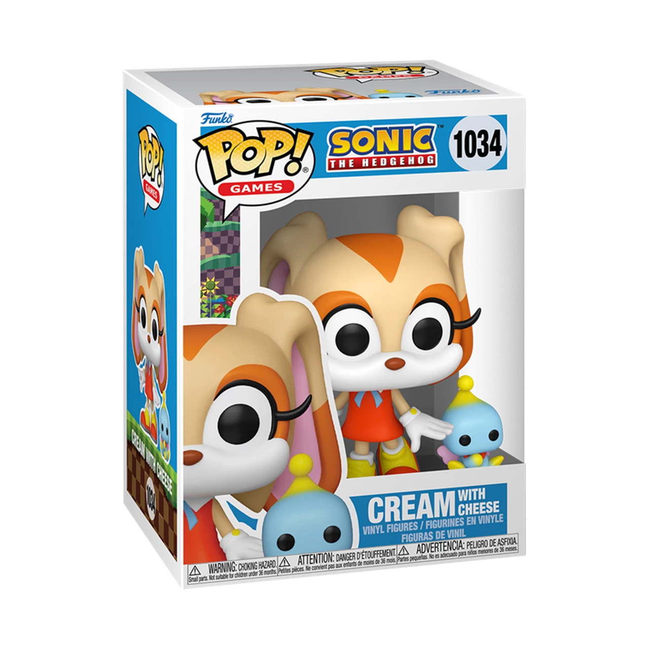 Funko Pop! Sonic The Hedgehog 1034 Cream With Cheese Vinyl Figure