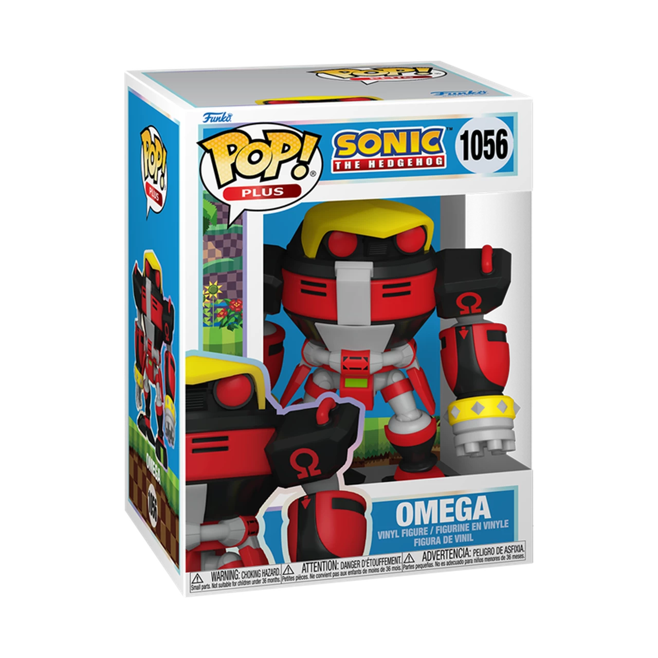 Funko Pop! Sonic The Hedgehog 1056 E-123 Omega Vinyl Figure