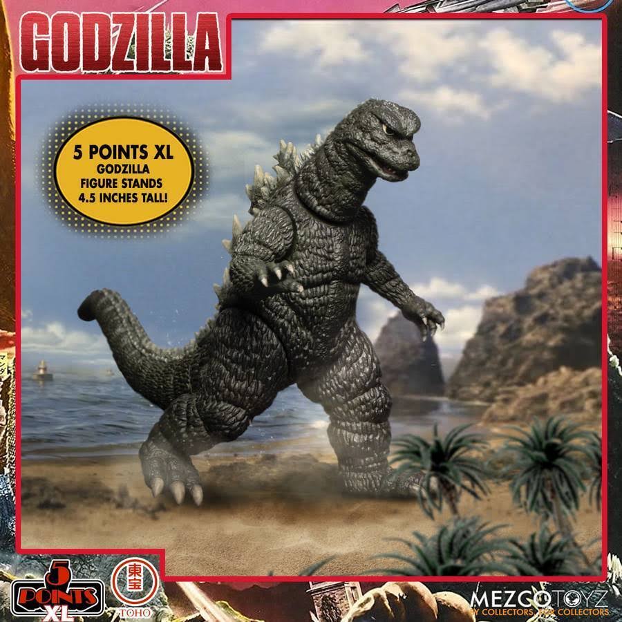 Godzilla Destroy All Monsters Round One 5 Points XL Boxed Figure Set