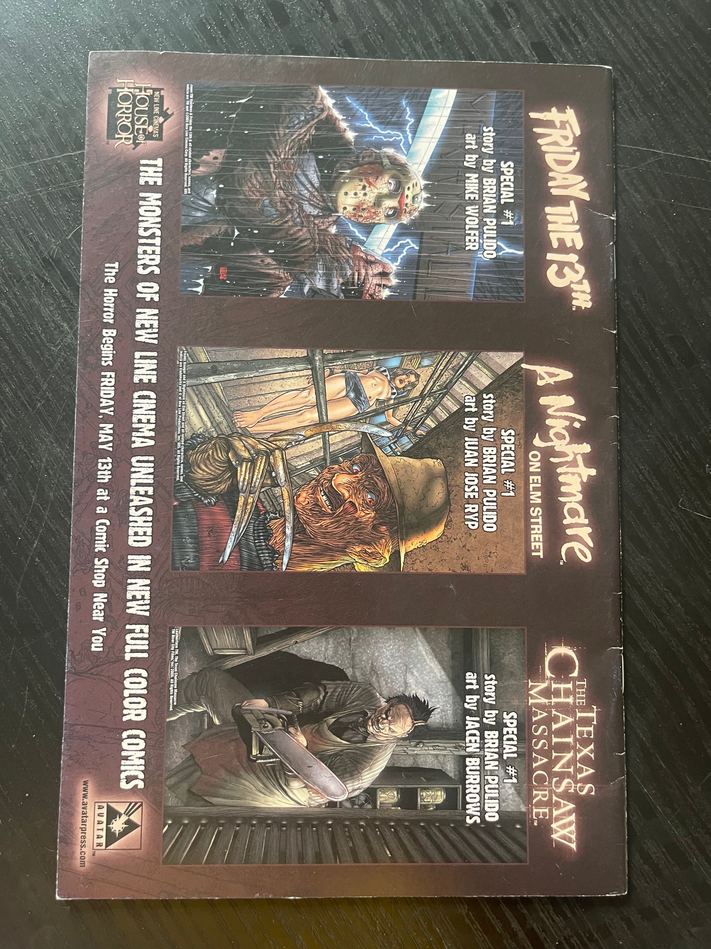 Friday the 13th 2005 Avatar Comics