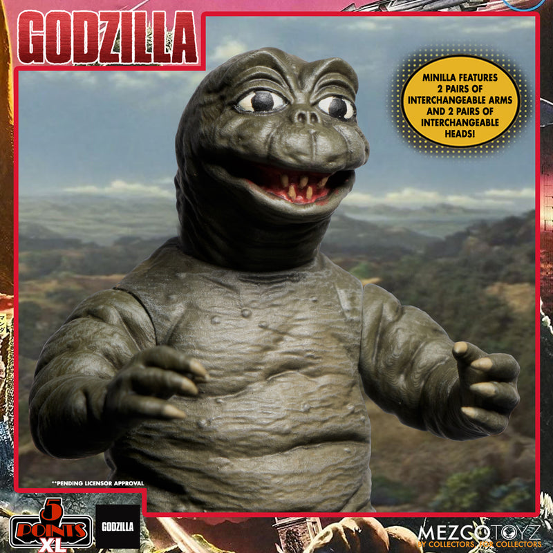Godzilla Destroy All Monsters Round Two 5 Points XL Boxed Figure Set